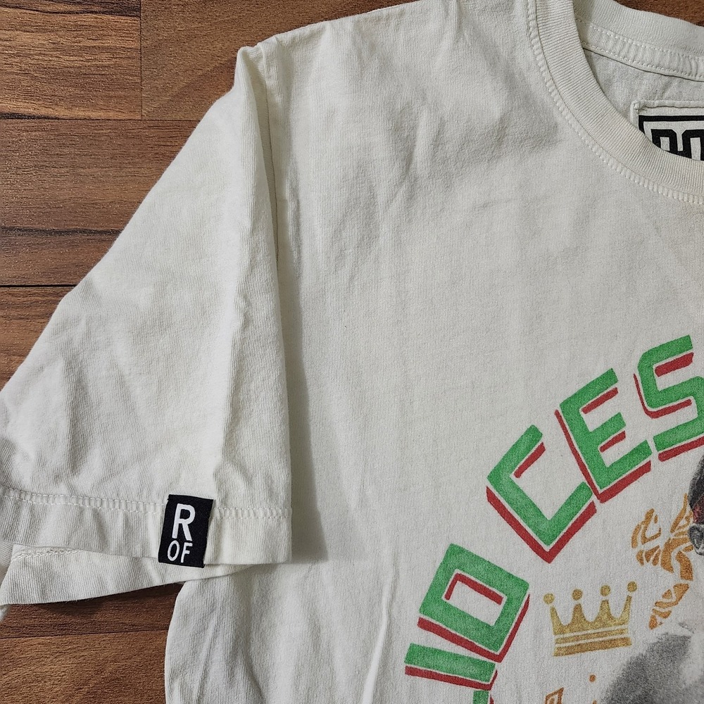 Roots Of Fight Julio Cesar Chavez Campeon Mexicano Boxing T-Shirt Size Medium - Picture 10 of 13
